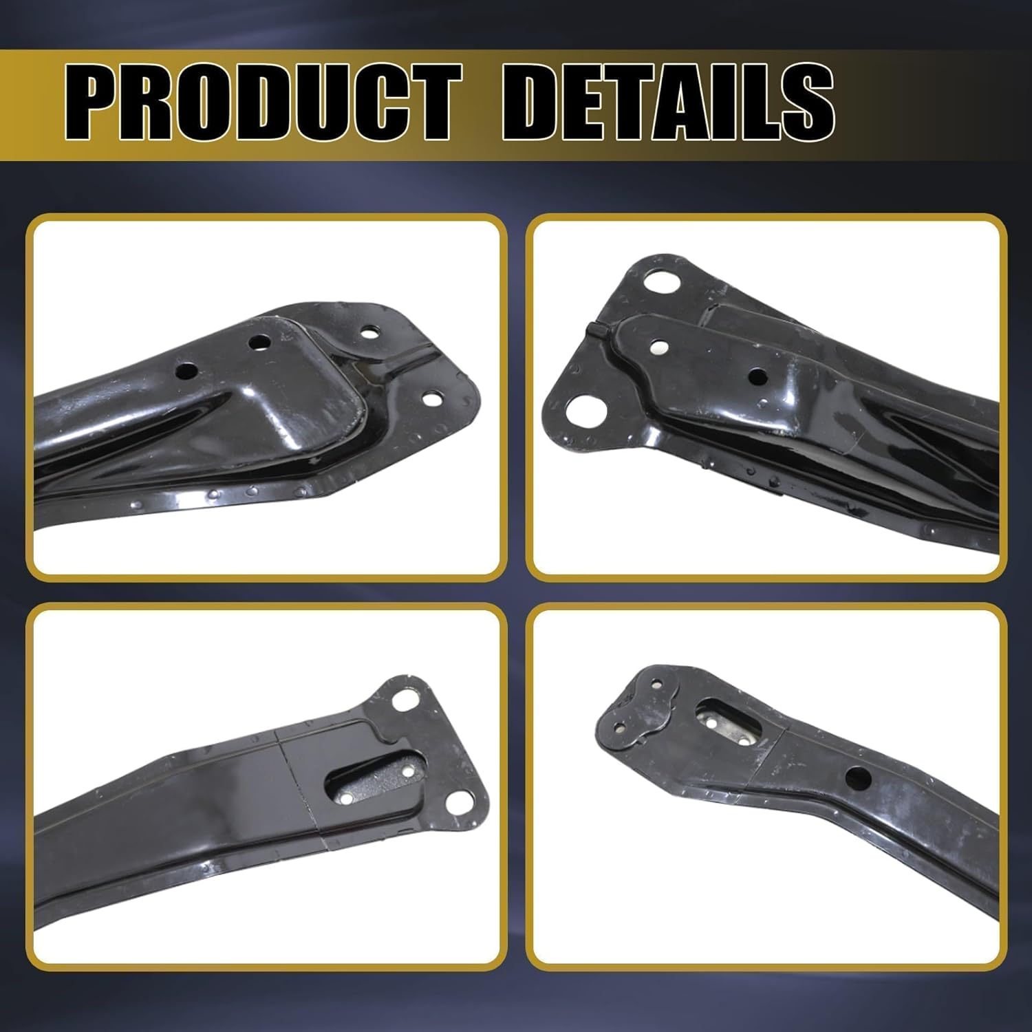 GXARTS Black Cross-Member Engine 1163079J00 Compatible with Suzuki Sx4 2008 2009 2010 2011 2012 2013