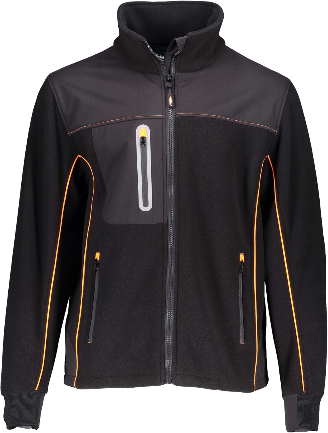 RefrigiWear Unisex PolarForce Hybrid Water-Repellent Insulated Fleece Jacket