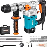 Berserker 26FA 1-1/8" SDS-Plus Rotary Hammer Drill - 9 Amp 3-Function Corded Tool with Safety Clutch for Concrete, Includes Bits & Case