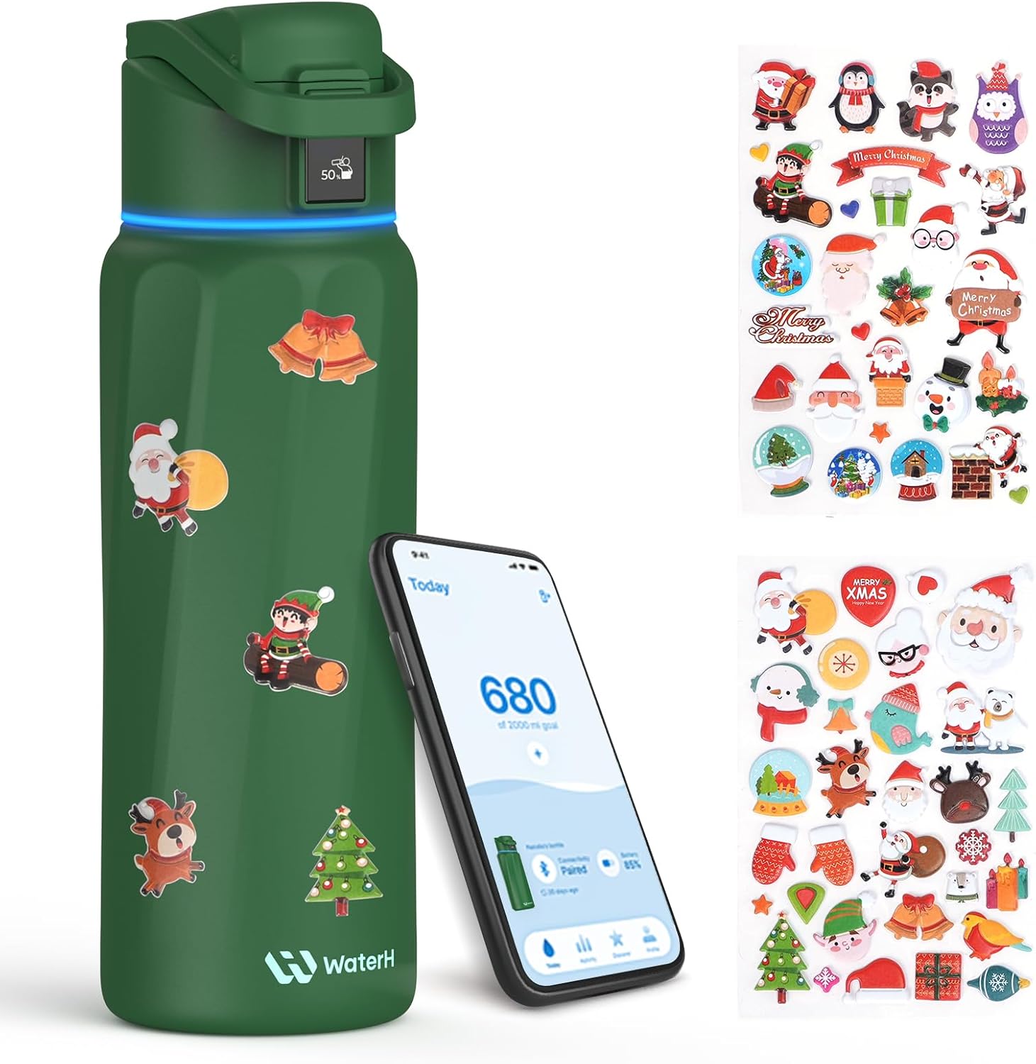 BOOST smart water bottle with reminder & tracker
