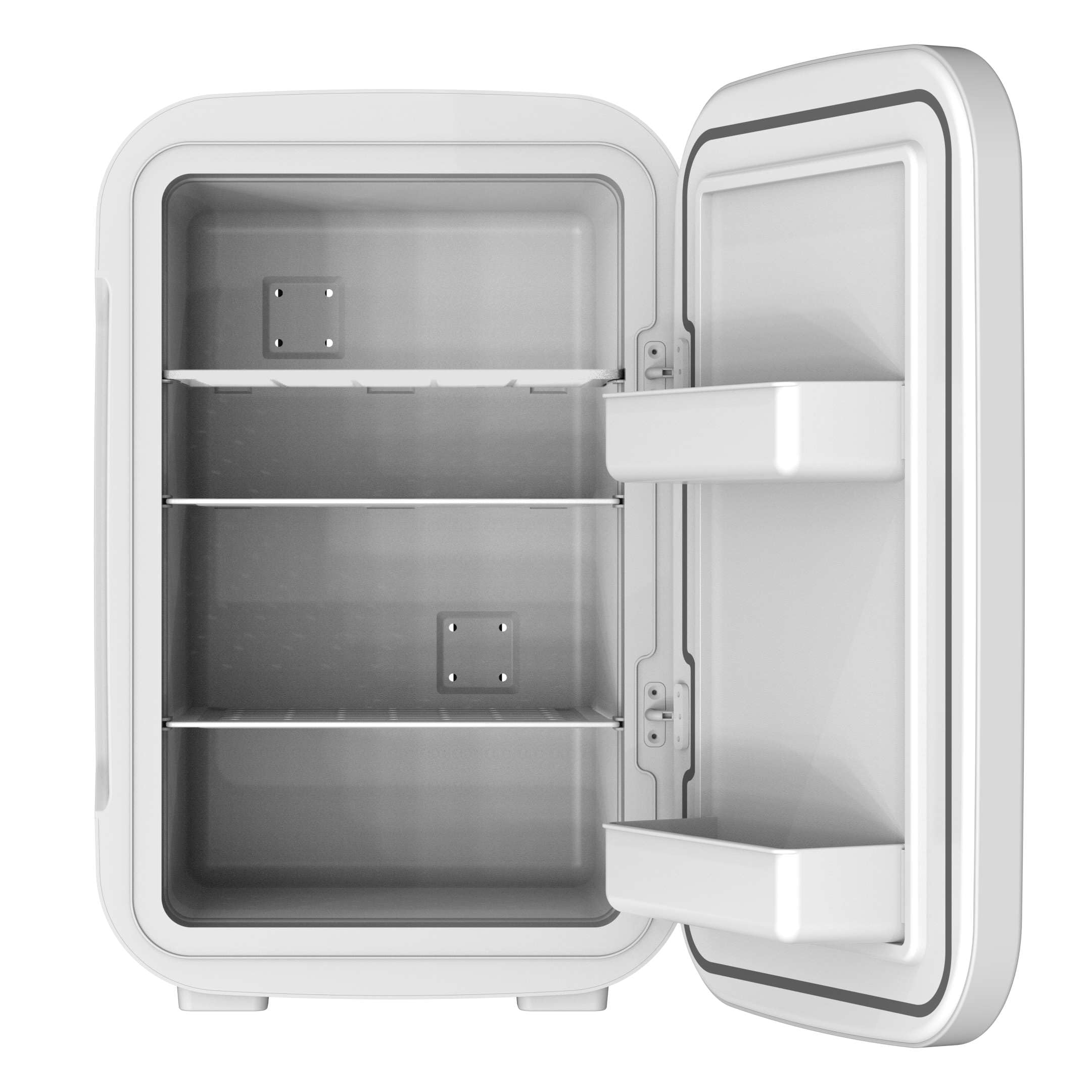 Cecotec Mini Réfrigérateur Bolero MiniCooling 25L Bahamas Mint. Design compact, polyvalent 12V-220V, refroidit jusqu'à 7ºC et chauffe jusqu'à 65ºC, idéal pour voyages. - 3