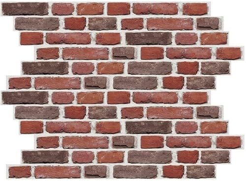 Miniatura 6 de RoomMates RMK4062GM Adhesivos de pared gigantes de ladrillo rojo