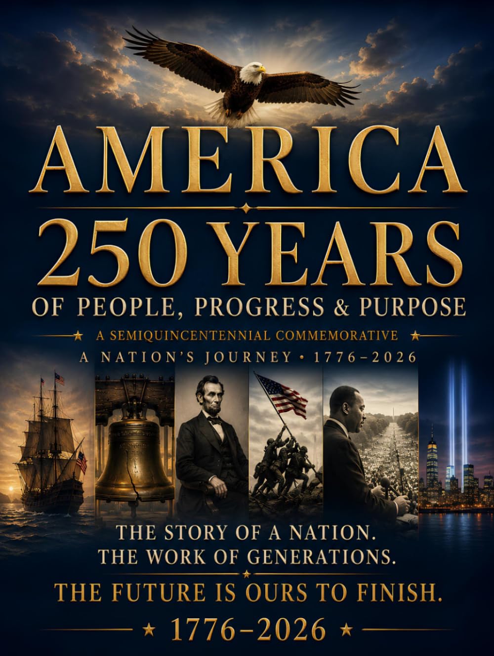 America: 250 Years: A Visual Timeline History of the United States from 1776-2026
