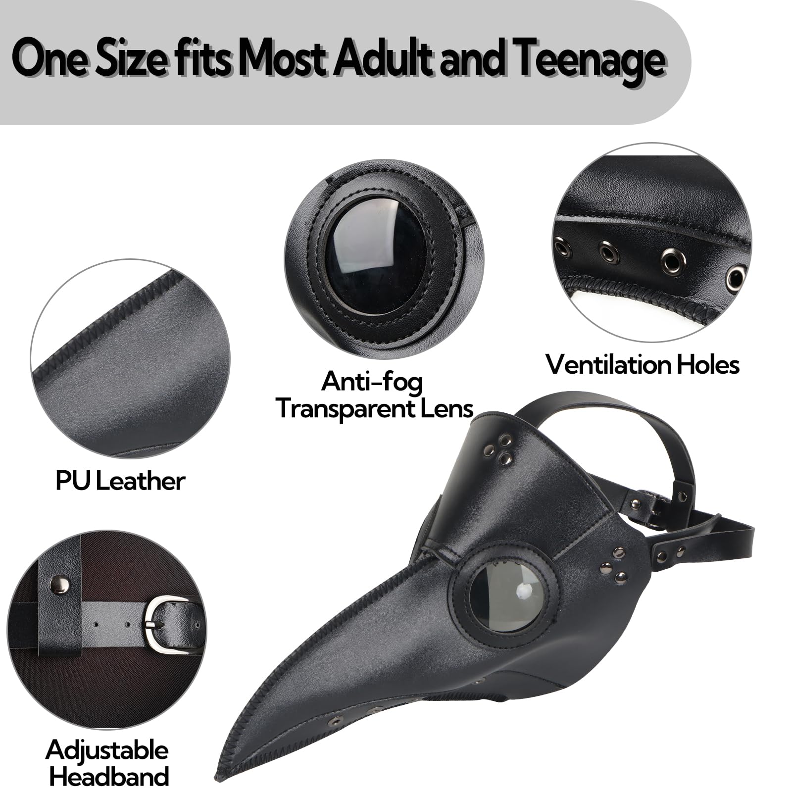Lifreer Plague Doctor Costume Set - Image 3