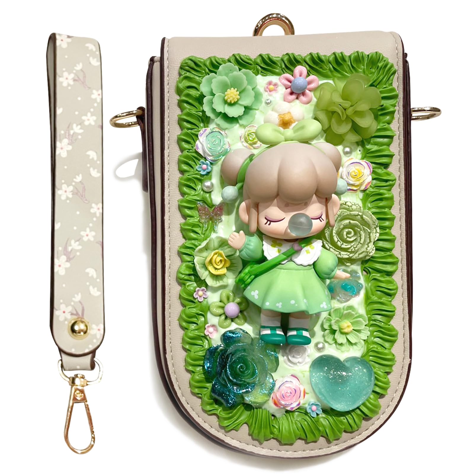 Amazon.co.jp: [xinXbabe] フィギュア Nanci 秘密の花園 スマホポーチ