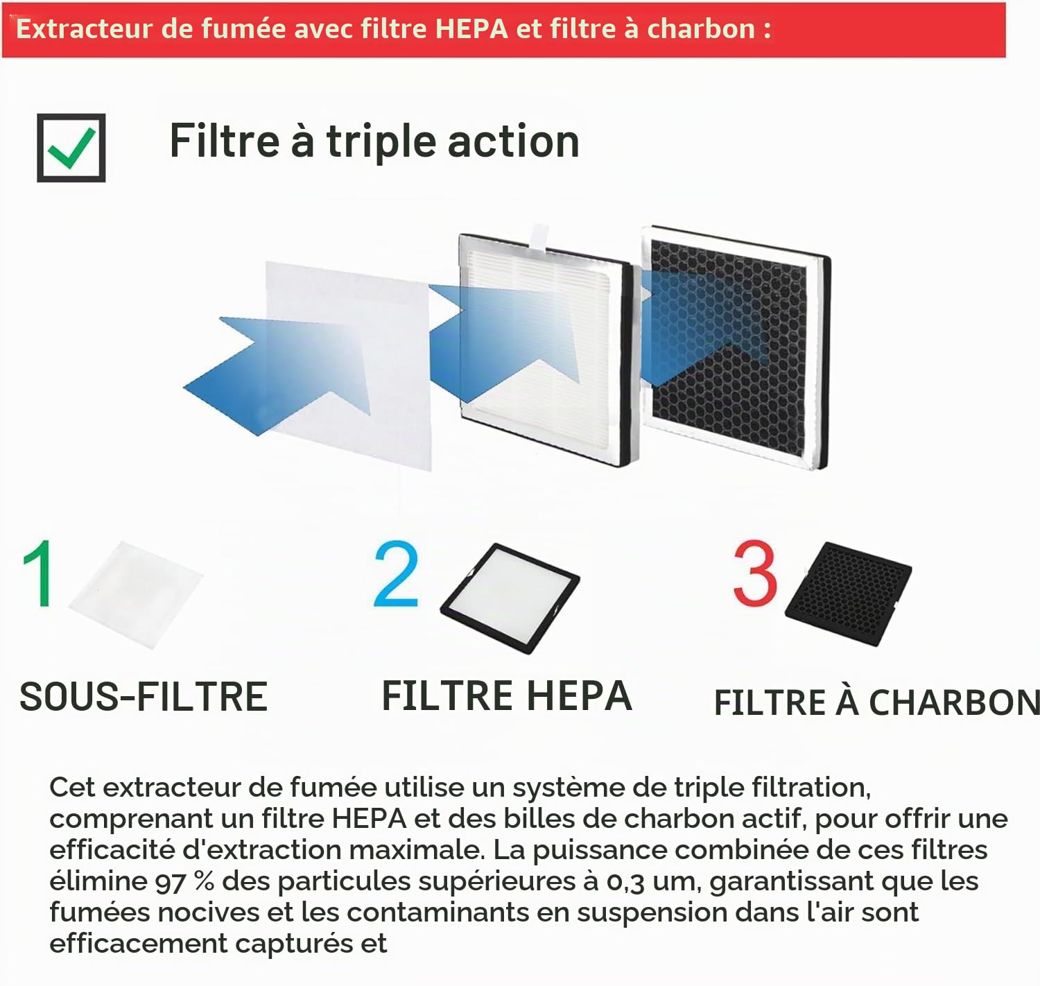 AOYUE 8486 Extracteur de fumée de soudure conçu pour une performance optimale sur les bancs
