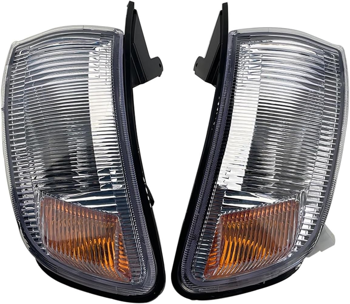 Car Turn Signal Lamp Corner Light Compatible with Toyota Chaser JZX90 Pair 1992 1993 1994 1995 1996 1997 1998 1999 2000
