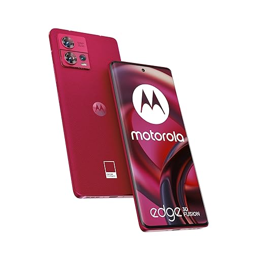 Immagine del prodotto Motorola moto edge 30 Fusion (fotocamera 50MP, 5G, Display 6.5'' 144Hz OLED FHD+, Qualcomm Snapdragon 888+, batteria 4400 mAh, 8/128GB, Dual SIM, Android 12, Auricolari wireless inclusi), Viva Magenta