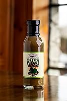 Vista 3 de SOUTH SHORE SAUCE Salsa picante gourmet SALSA VERDE suave picante con jalapeños sin gluten, dulce fresco y refrescante, sabor de una sola porción