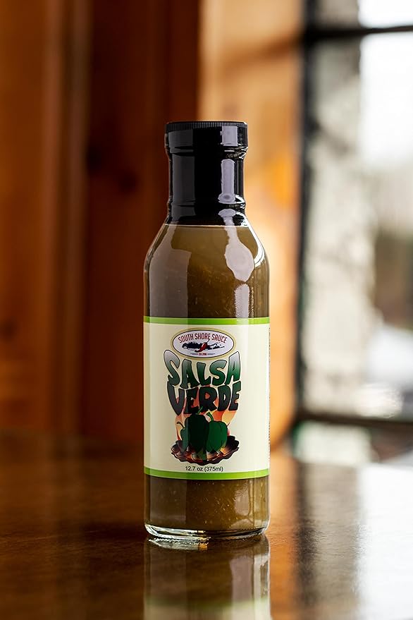 Salsa Picante Gourmet Salsa Verde South Shore Sauce con Jalapeños, 12.7 fl oz miniatura 3