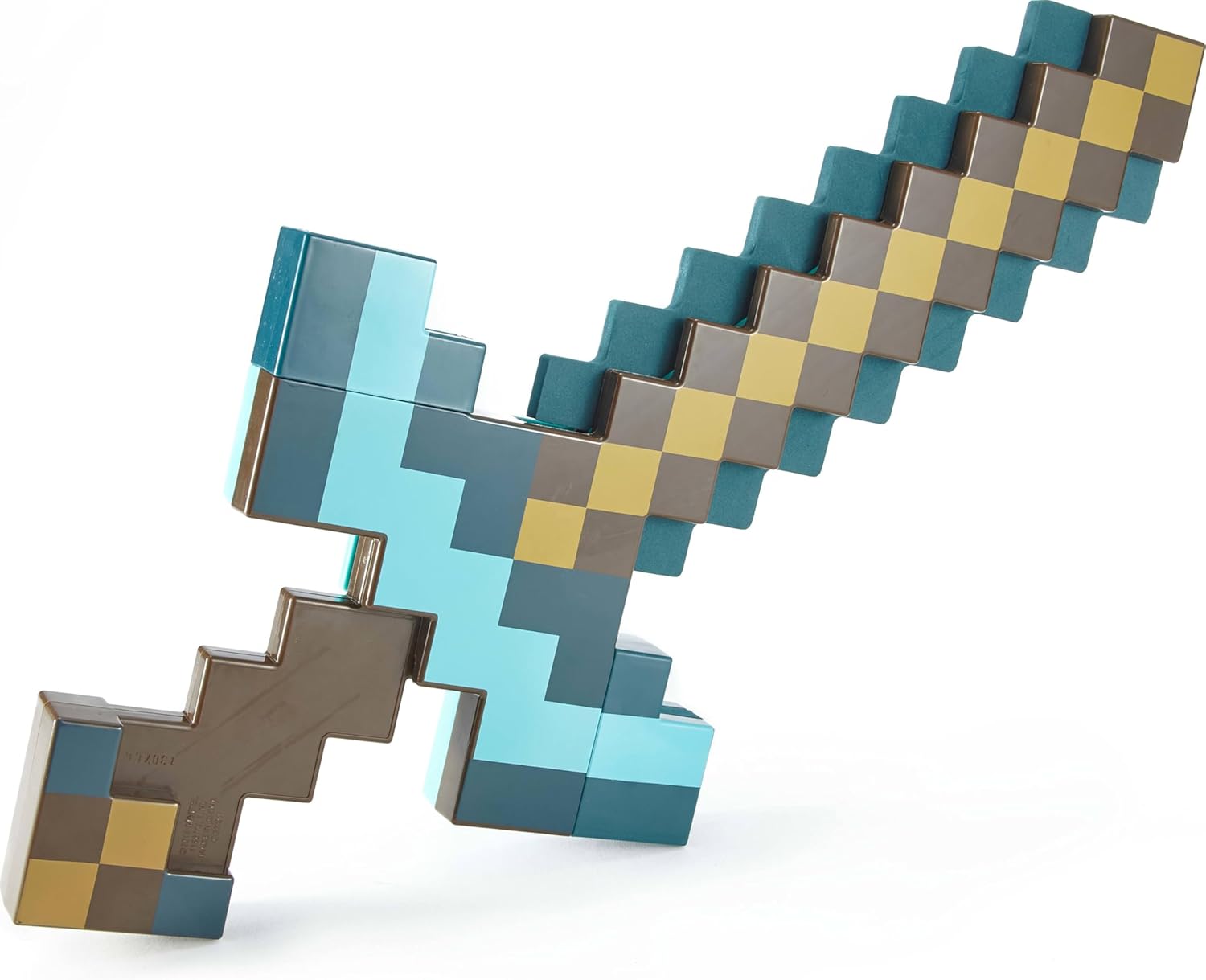 Mattel Minecraft Transforming Diamond Sword & Pick-Axe Kid-Sized 2-in-1 Toy Accessory for Role-Play & Costumes (Amazon Exclusive)