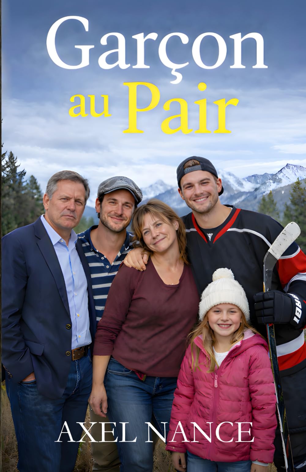 Garçon au Pair - Roman MM de Hockey (Slow burn): Roman gay • Hockey • Soignant/blessé • Première fois • Famille choisie