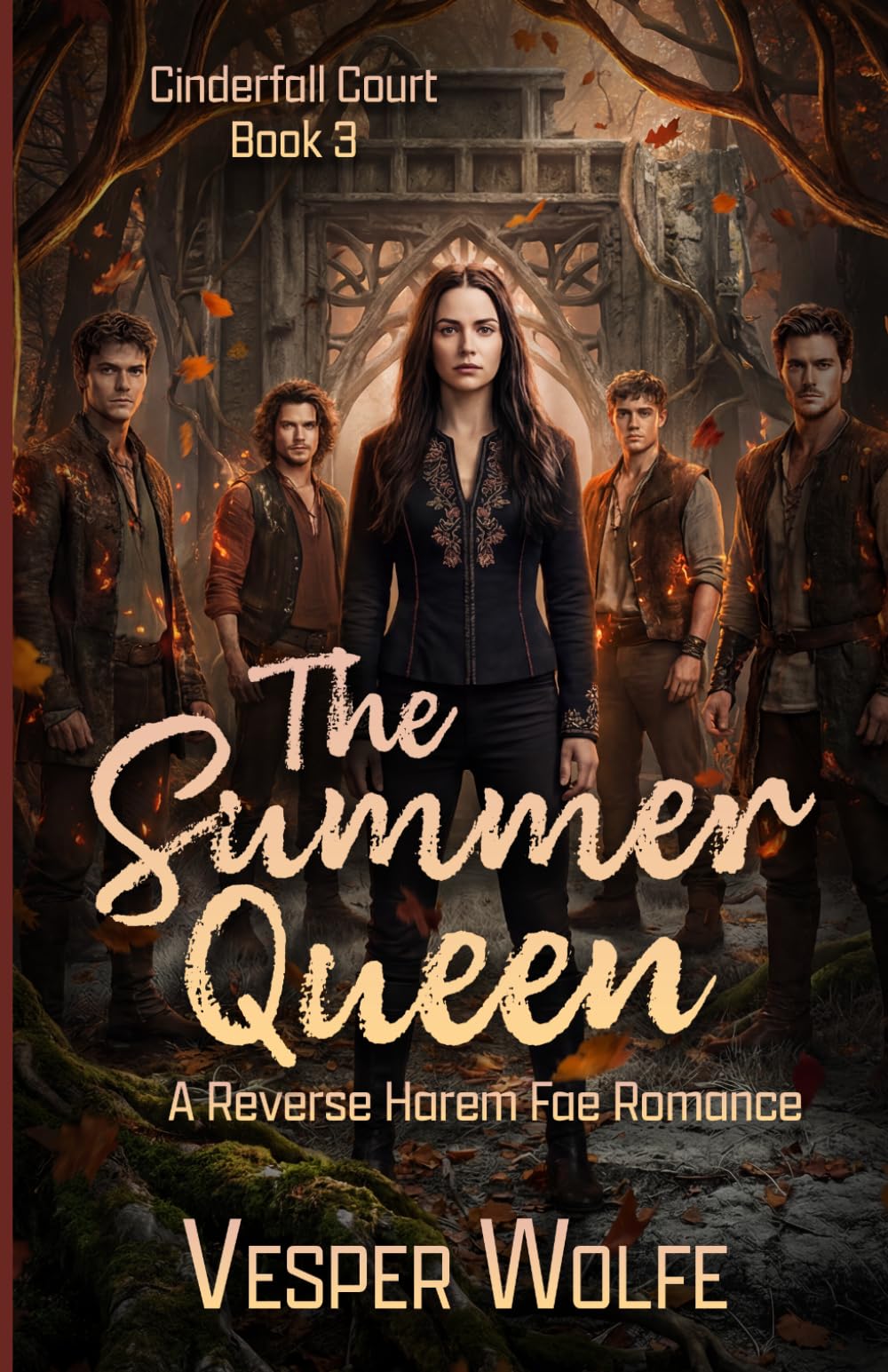 The Summer Queen: A Reverse Harem Fae Romance (Cinderfall Court)