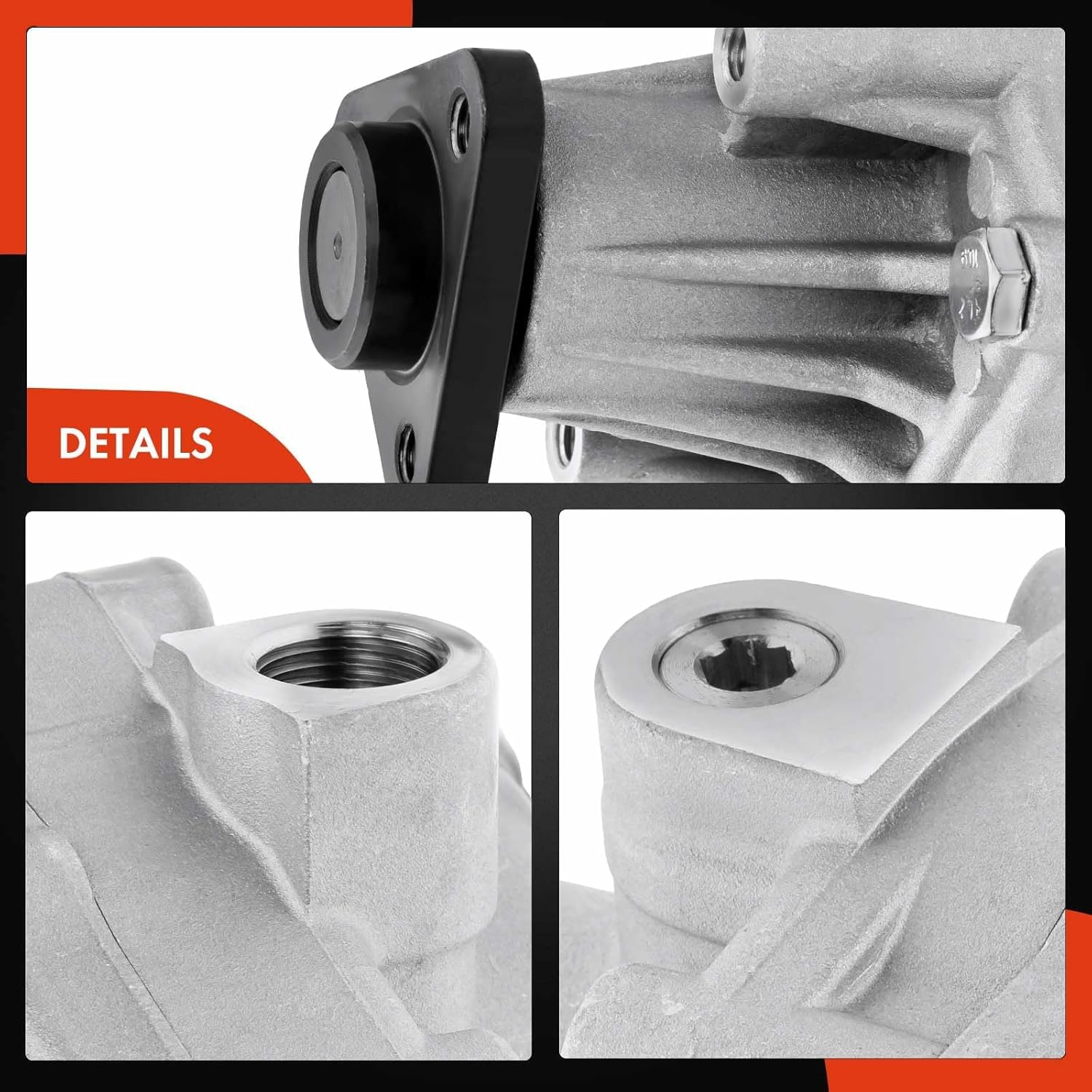 A-Premium Power Steering Pump, Compatible with Audi A6 1995-1997, A6 Quattro 1995-1998, 100 (Quattro) 1992-1994, V6 2.8L, Replace # 048145155FX