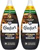 بلسم الأقمشة فائق التركيز Comfort Ultimate Care مع منعم الأقمشة السائل المكثف ذو الرائحة الدائمة 78 غسلة، 1.18 لتر (الرحيق السماوي، اشتري 2)