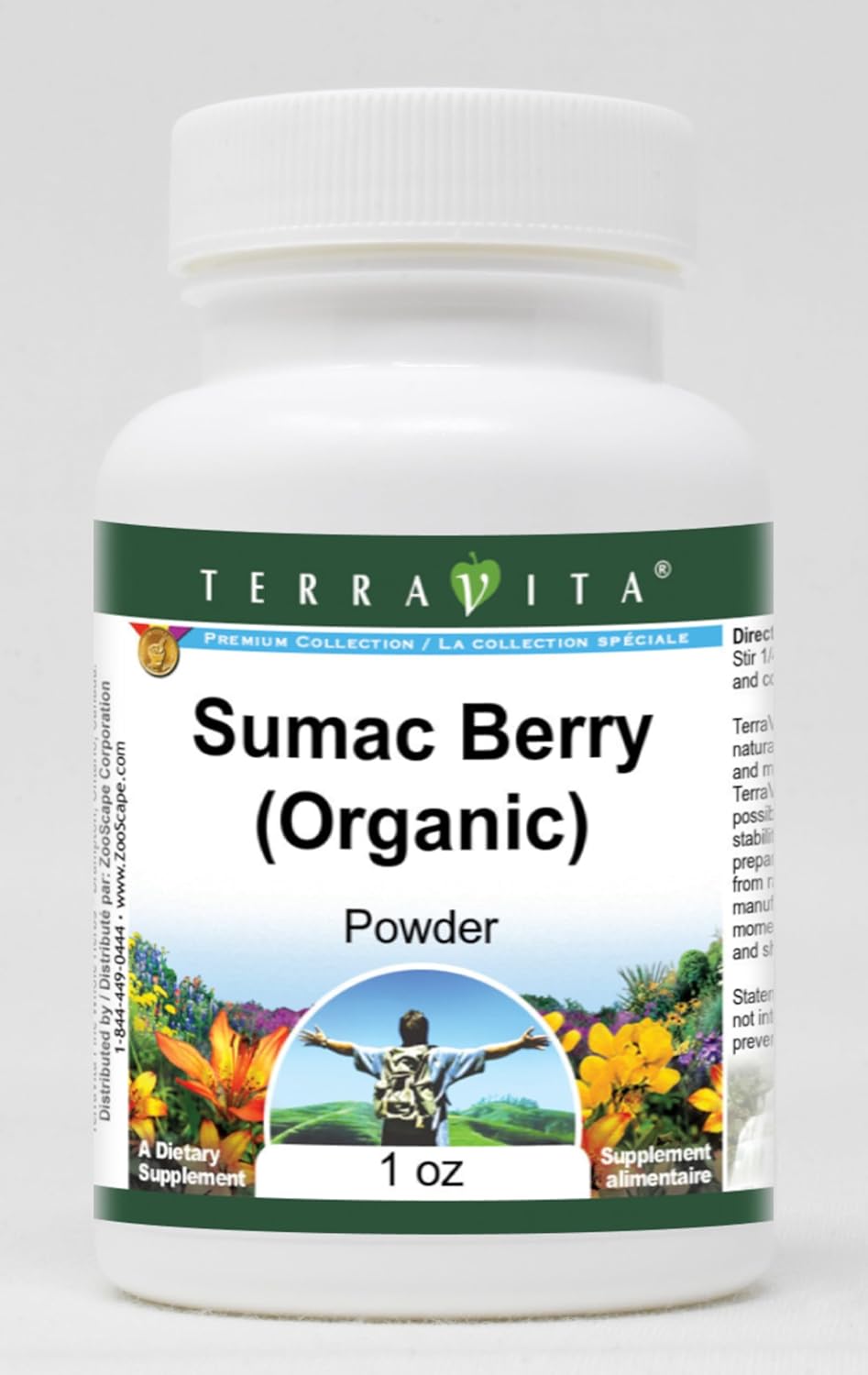Sumac Berry (Organic) Powder (1 oz, ZIN: 516468) - 3 Pack