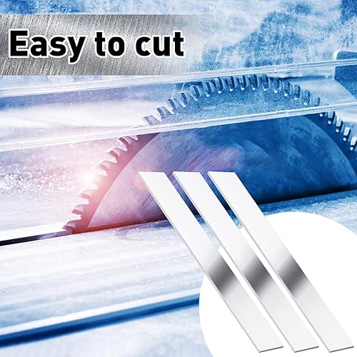 Miniatura 5 de Barra plana cuadrada de aluminio de 6 piezas, 18 pulgadas x 2 pulgadas x 12 pulgadas (12.008 in), placa plana de aluminio 6061 de uso general, stock