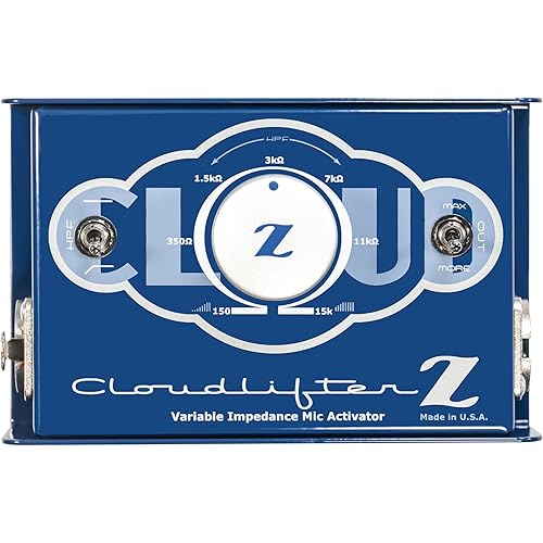 Cloud Microphones - Cloudlifter CL-Z - Vari-Z Mic Activator - Ultra-Clean Microphone Preamp Gain Variable Impedance Control - USA Made