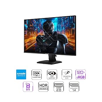 GIGABYTE GS25F2 200HZ ゲーミングモニター GIGABYTE、200Hz/1ms駆動に対応した24.5型ゲーミングモニター