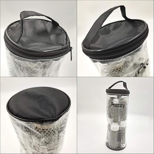 Miniatura 7 de Round Brush Set for Blow Drying Curling Professional Ceramic Ion Thermal Barrel Brush Leaves Hair Shiny Heat Styling Brush 5 Different Sizes Works