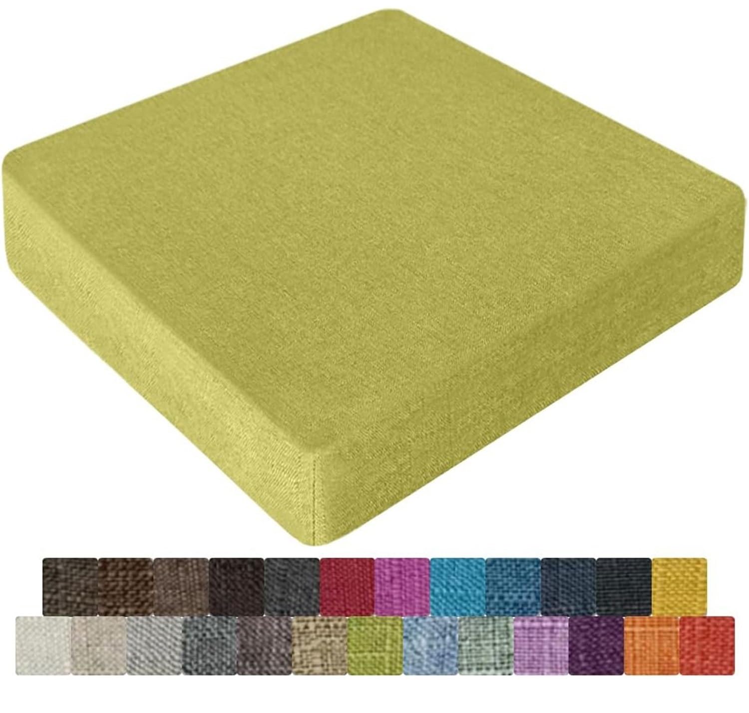 Stoelkussens Buiten Binnen 25/28/30/35/40/45/50/55/60cm Keuken Stoelkussens,Memory Foam Stoelkussen Tuin Slip Resistent Stoelkussen,voor Keuken Woonkamer Patio Kantoor(Colour19,55x55x10cm Stoelkussens Buiten Binnen 25/28/30/35/40/45/50/55/60cm Keuken Stoelkussens,Memory Foam Stoelkussen Tuin Slip Resistent Stoelkussen,voor Keuken Woonkamer Patio Kantoor(Colour19,55x55x10cm