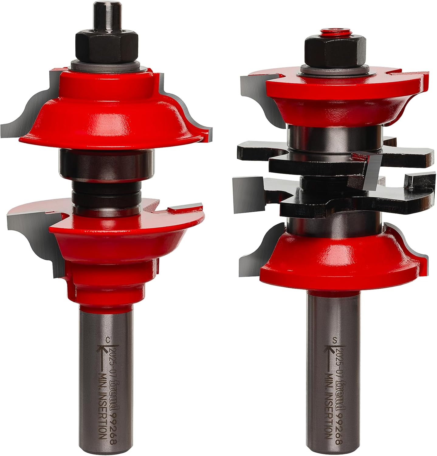Freud 99-268: 1-7/8" (dia.) Entry & Interior Door Router Bit System with 1/2" shank, ogee profile