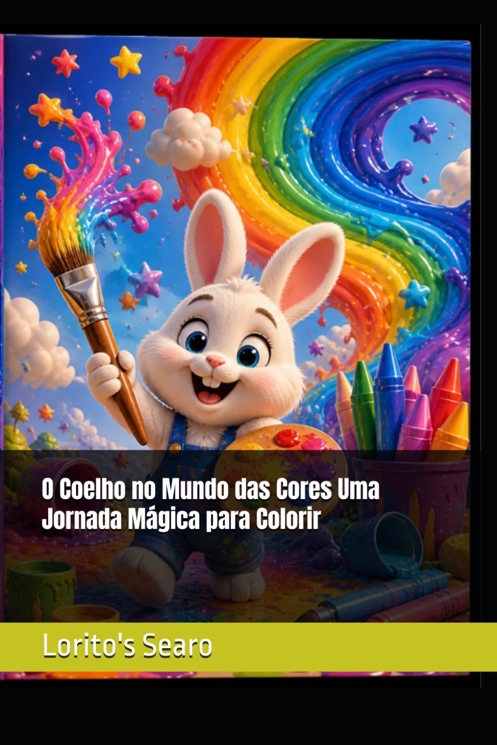 O Coelho no Mundo das Cores Uma Jornada Mágica para Colorir