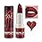 BKPPLZP 1 Pack Crystal Flower Jelly Lipstick,Magic Color Changing Lipstick,PH Clear Temperature Color Changing Lip Gloss,Lip Balm,Long Lasting Nourishing Moisturizing Lip Stick Set 08