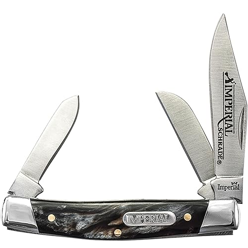 Schrade Imperial IMP16S Stockman 5.9in Stainless Steel Traditional Folding Knife