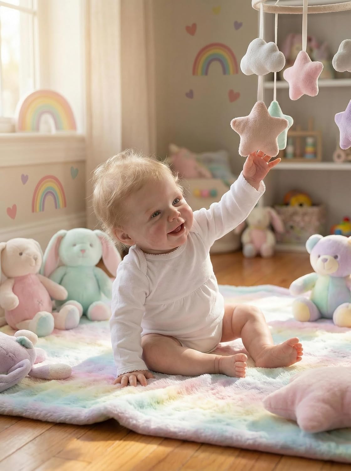 cosheng Lifelike Reborn Baby Dolls 20 Inch Realistic Newborn Baby Dolls Silicone Reborn Doll Toy Gifts for Kids Age 3+