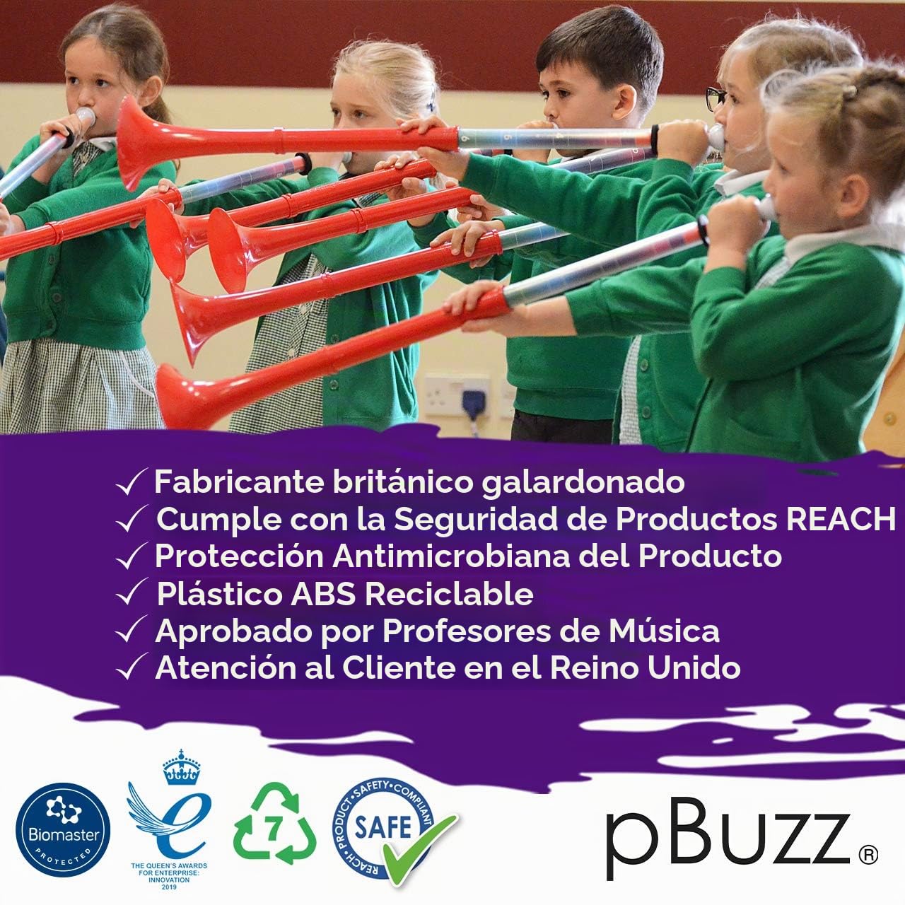 Pbuzz 700615 - Trombón con boquilla