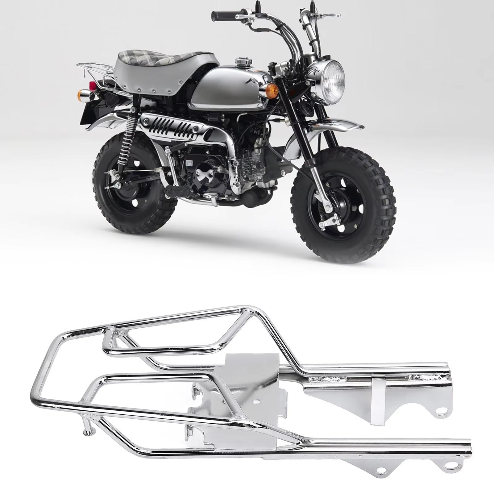 Para Monkey Para Z50 Para Z50J Para Skyteam Para Z50A Portaequipajes Trasero Acero Con Soldadura Sin Costuras Portaequipajes Moto