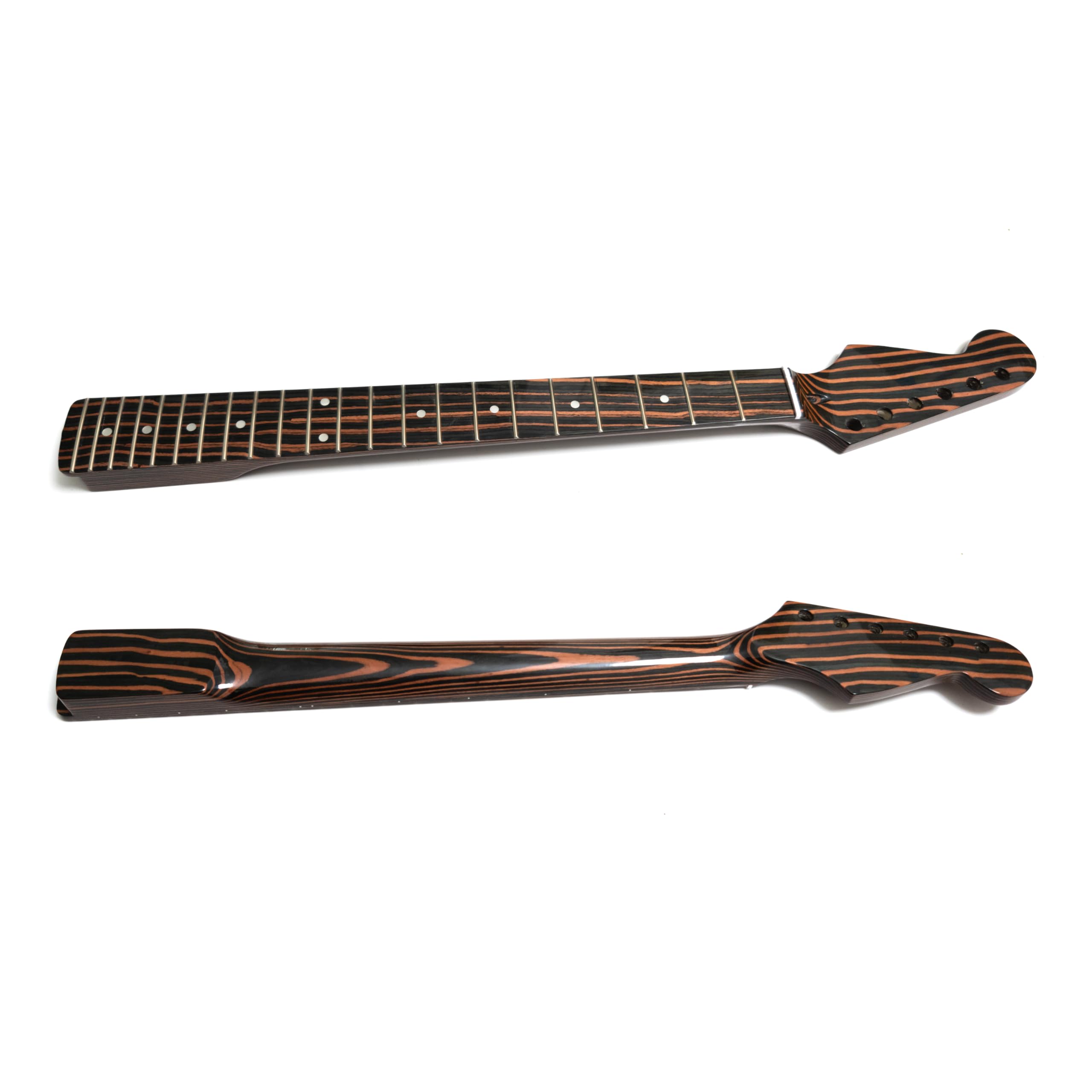 Premium zebrawood Electric Guitar Neck for Fender Stratocaster, 22