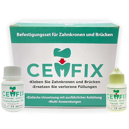 zum Refixieren von Zahnkronen und Brücken. Die ideale Lösung für