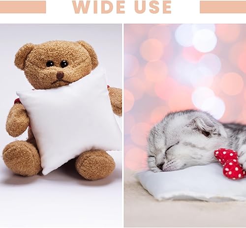 Vista 18 de Woanger Relleno de poliéster de 8.8 libras / 140 onzas para animales de peluche, cojines de algodón suave relleno de fibra de poliéster de alta