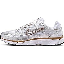 Nike P-6000 White, Metallic Silver-LT British Tan 40 EU