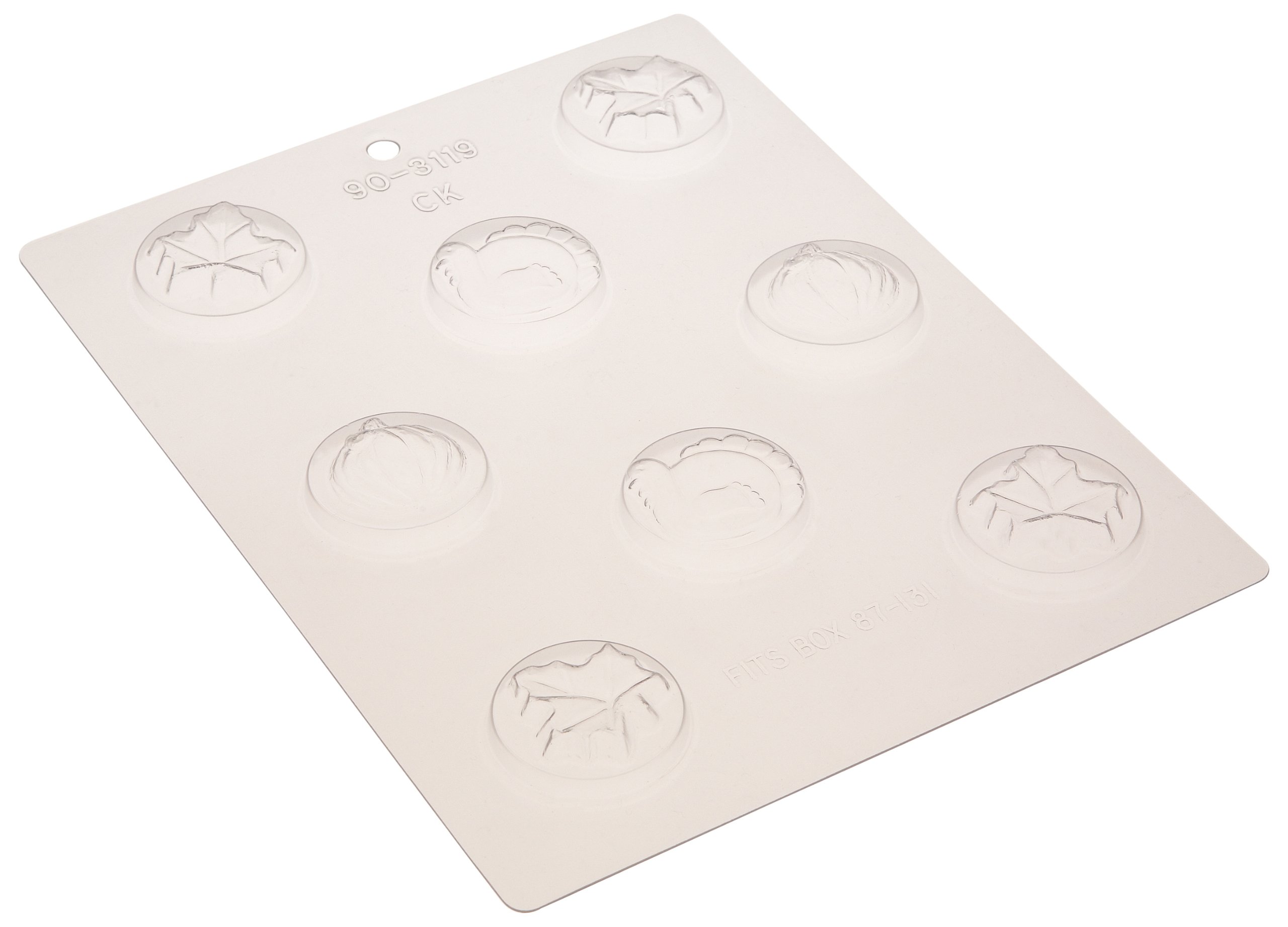 CK Products Moule à chocolat à la menthe avec feuilles de 3,5 cm