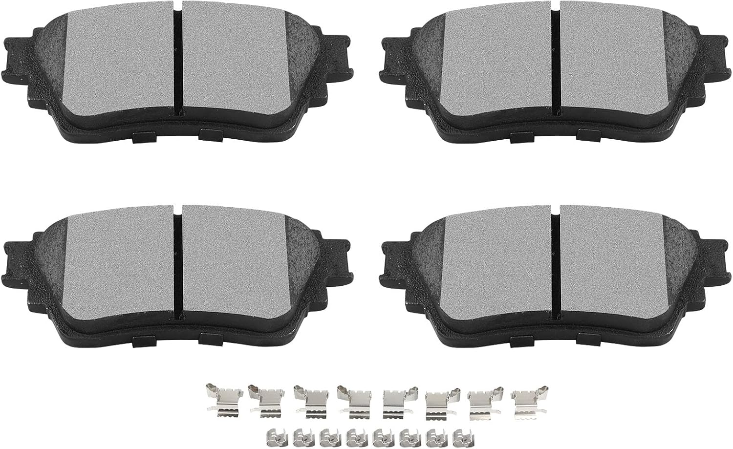 SCITOO Rear Disc Brake Pad Set 4PCS w/Hardware Fit For Nissan For Altima 2019