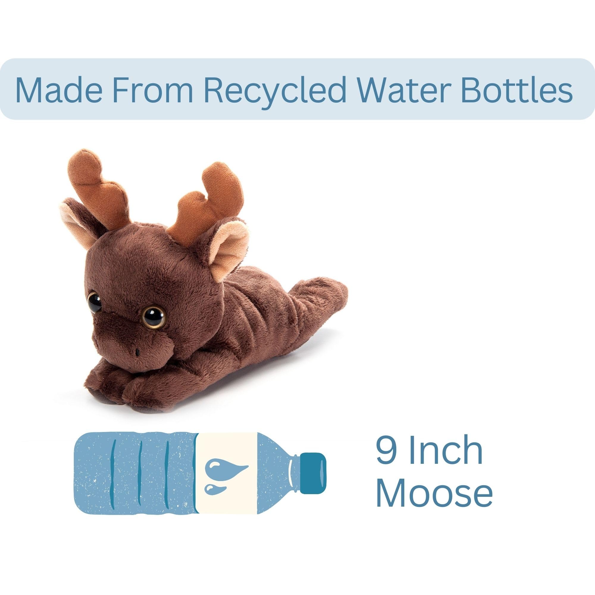 Amazon.com: The Petting Zoo Moose Stuffed Animal Plushie Slap
