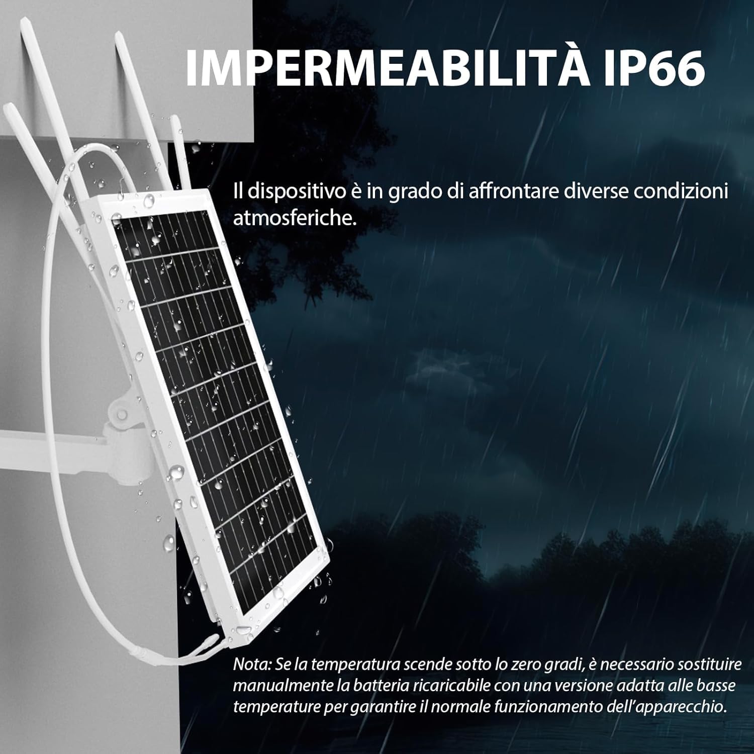 Ripetitore WiFi Solare da Esterno, Amplificatore di Segnale WiFi Alimentato a Energia Solare da 15W, Ripetitore WiFi Wireless a 2,4 GHz Batteria da 26000 mAh, Impermeabile IP65