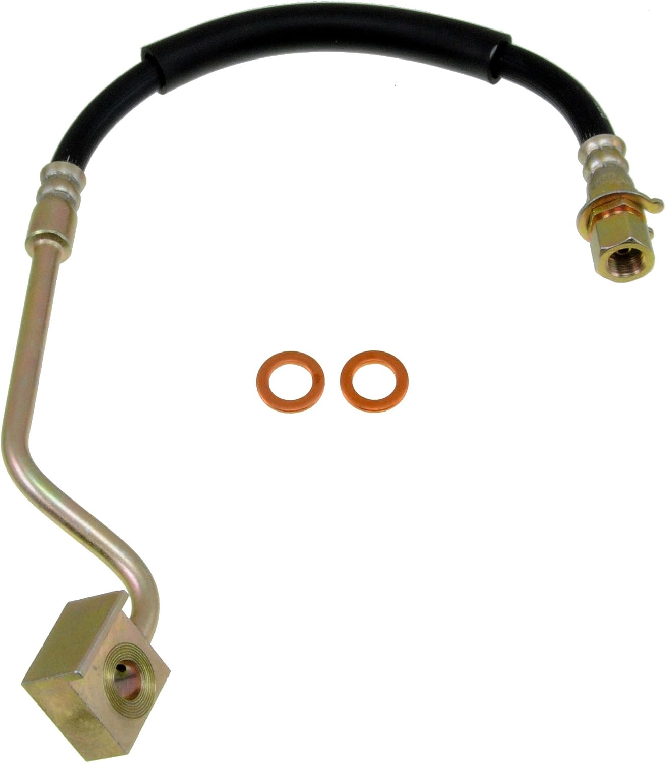 Dorman H38191 Front Driver Side Brake Hydraulic Hose Compatible with Select Lincoln Models