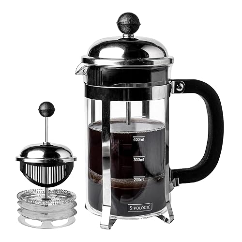 Sipologie Vintage French Press Coffee Maker 350ml