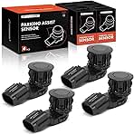 A-Premium 4-PC Reverse Backup Parking Assist Sensor Compatible with Select Toyota Models - RAV4 2014-2018, Tacoma 2015-2022, Tundra 2014-2021, Replace# 89341-0C010, 89341-0C020