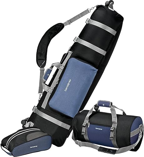 Samsonite Samsonite For Athalon - Juego de viaje de golf de lujo de 3 piezas unisex