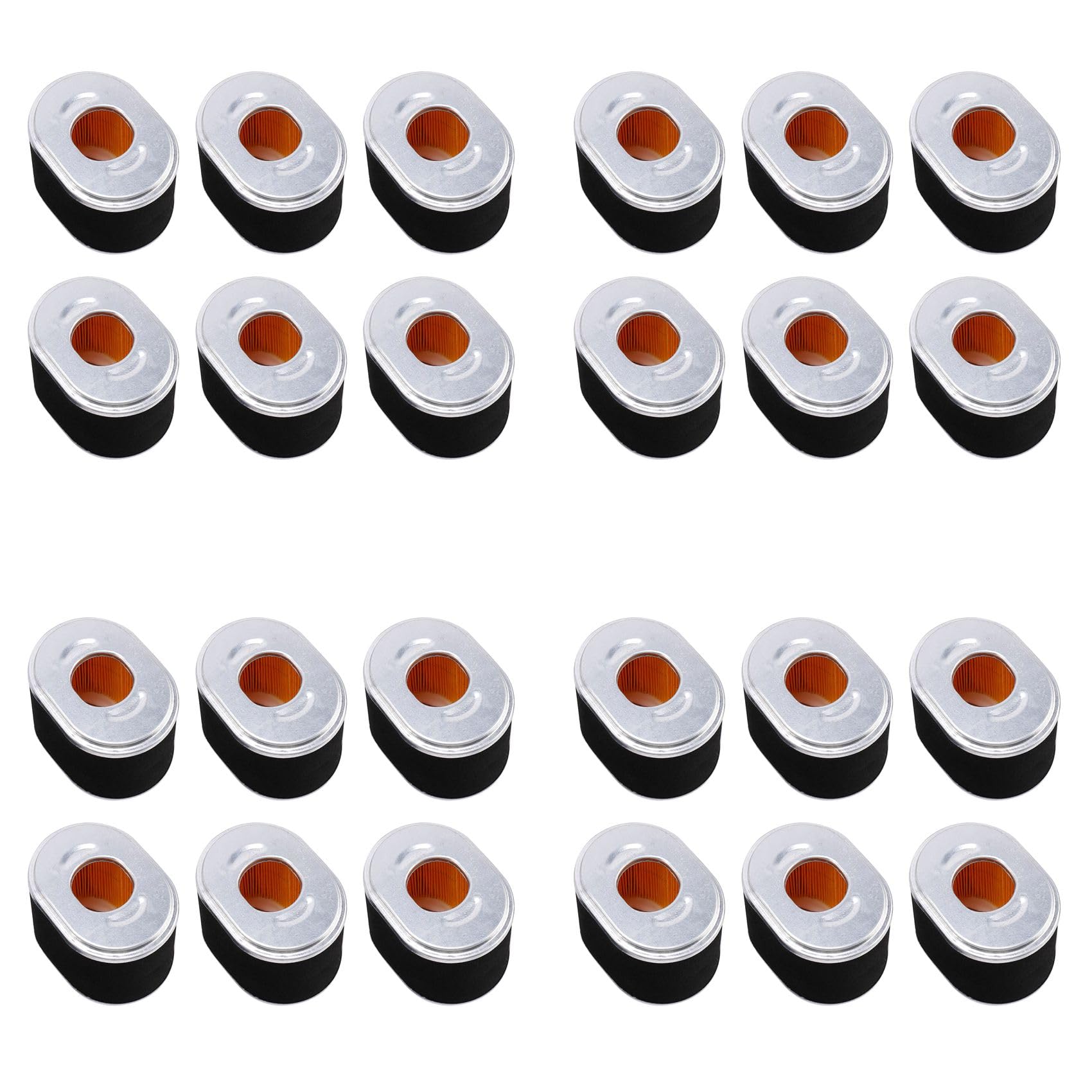 Lot de 24 filtres à air pour GX120 GX140 GX160 GX200 17210-Z4M-821 17210-ZE1-821 -4274 AFZE18 17210-ZE1-517 5,5/6,5 CV