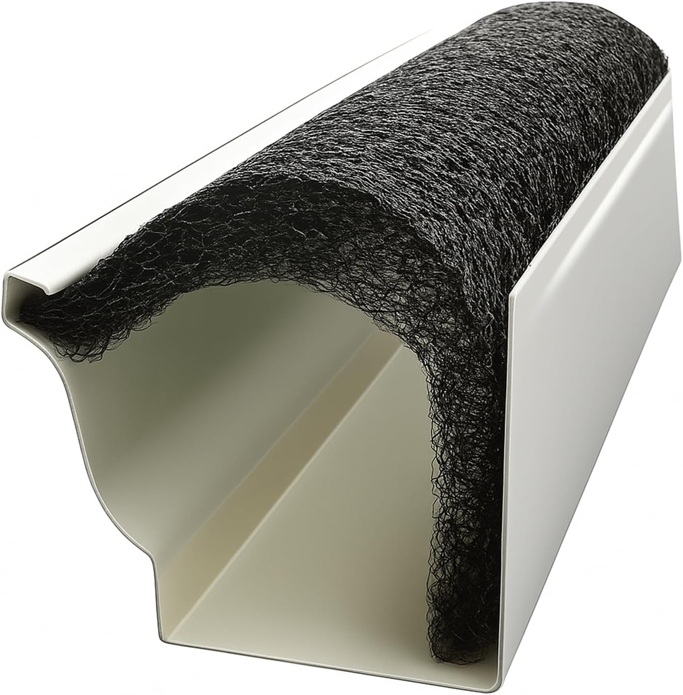 Flo-free Gutter Guard 6 Inch Best Leaf Protection Available 36 Ft Per Box