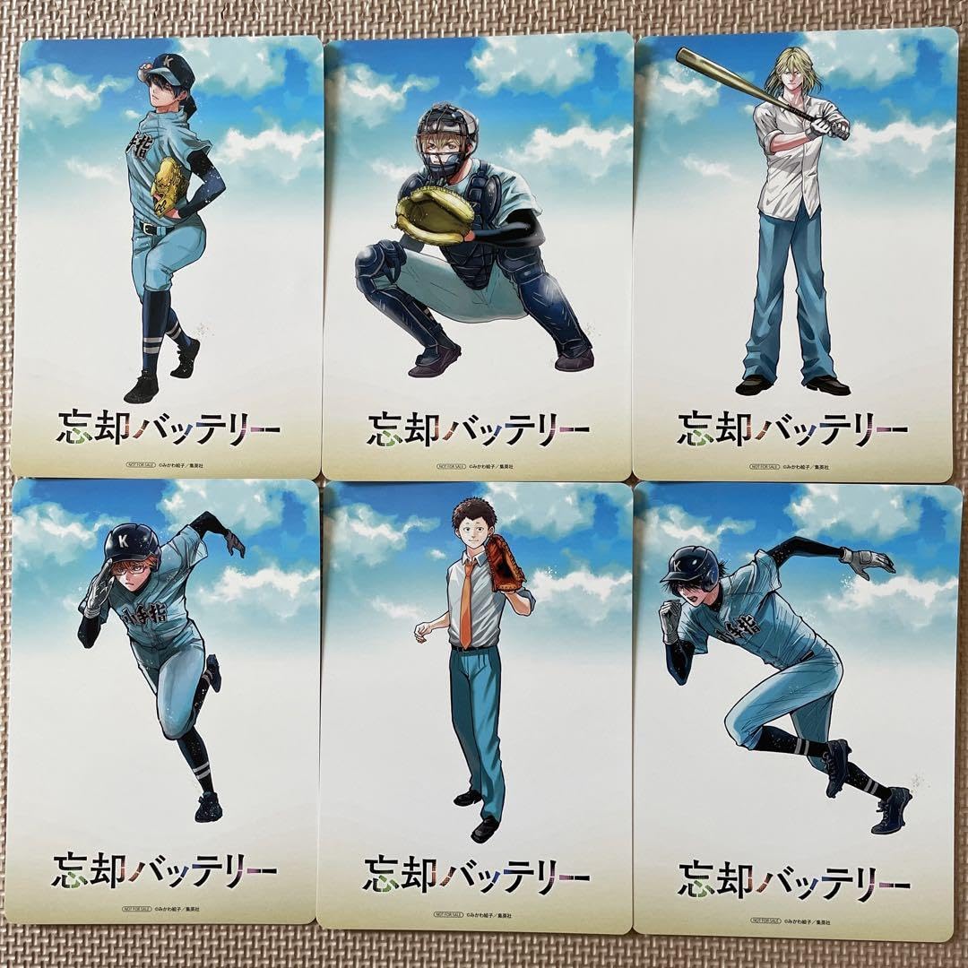 忘却バッテリー ビジュアルボード 特典 セット Amazon.co.jp: 忘却バッテリー 特典 ビジュアルボード 6枚