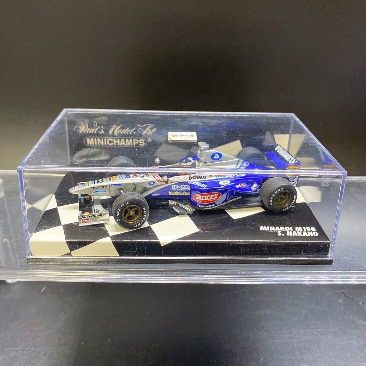 Amazon | PMA ミニチャンプス 1/43 MINARDI M198 S.NAKANO #22