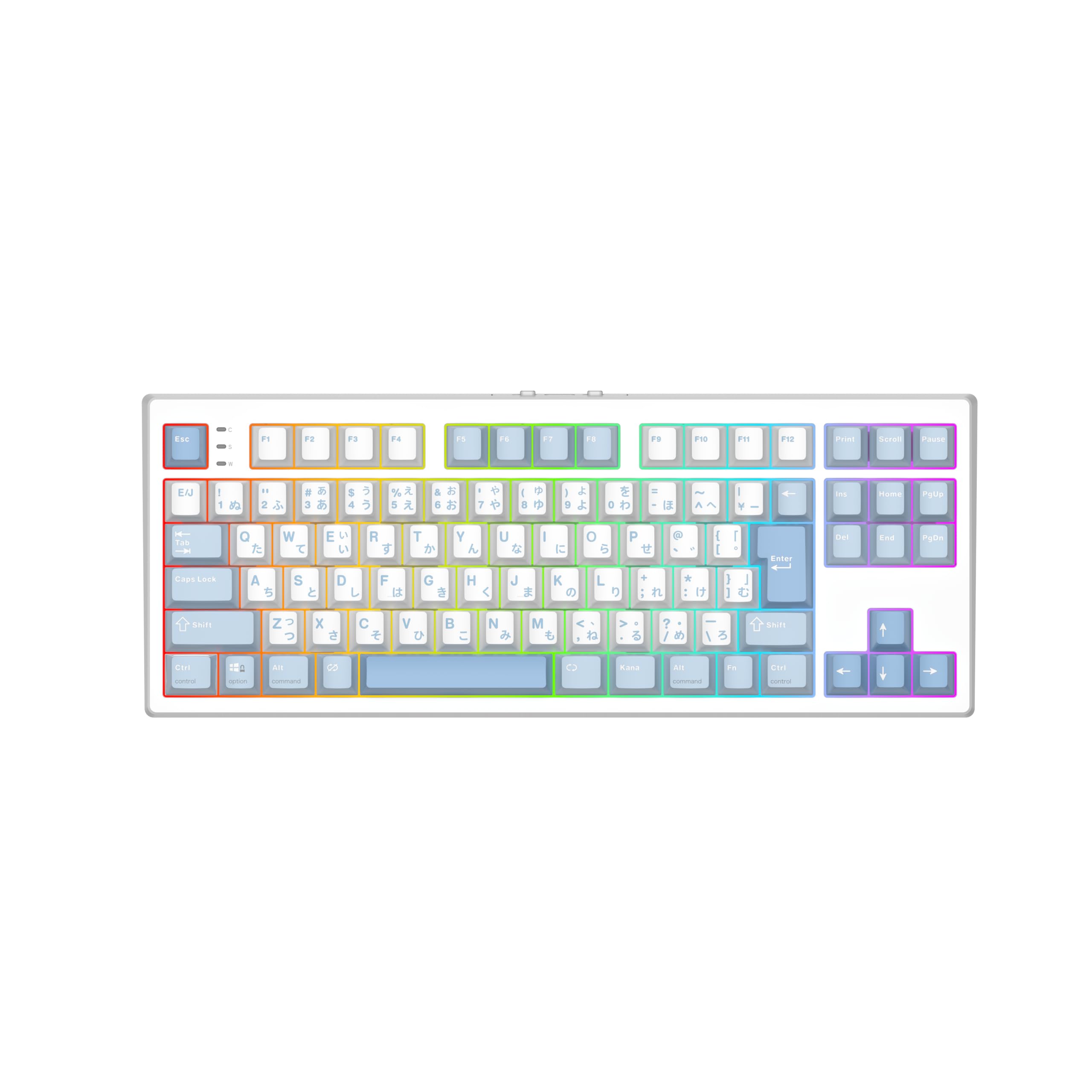 Amazon | MechLands x EPOMAKER TH87 日本語配列 ゲーミングキーボード