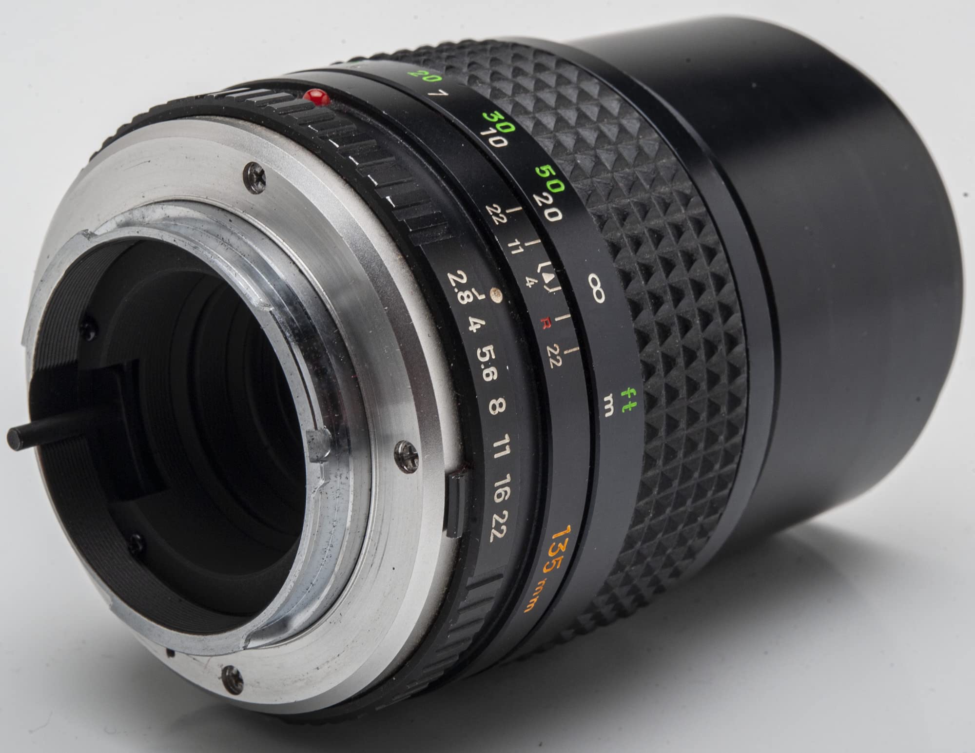 【極美品】ミノルタ MC TELE ROKKOR 135mm F2.8 212 売り切れ MINOLTA MC TELE ROKKOR-PF 135mm F2.8（中古 SR